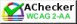 achecker wcag 2 AA