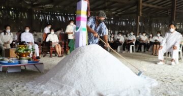 เกษตรฟื้นฟูพิธีทำขวัญเกลือครั้งแรกของประเทศ สร้างขวัญกำลังใจแก่เกษตรกร กระตุ้นพัฒนาเกลือคุณภาพ ด้วยเทคโนโลยี