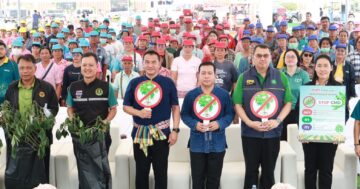 สํานักงานเกษตรจังหวัดนครสวรรค์ จัดงานวันรณรงค์การเพิ่มประสิทธิภาพการผลิตมันสำปะหลังและประชาสัมพันธ์การควบคุมและป้องกันการแพร่ระบาดโรคใบด่างมันสำปะหลัง