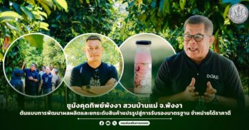 ชูมังคุดทิพย์พังงา สวนบ้านแม่ จ.พังงา ต้นแบบการพัฒนาผลผลิตและยกระดับสินค้าแปรรูปสู่การรับรองมาตรฐาน จำหน่ายได้ราคาดี